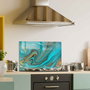 Wallity Cuadro Decorativo de Vidrio Templado Multicolor 50 x 70 cm